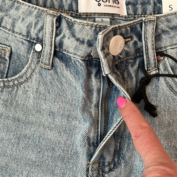 Insane Gene Rhinestone Fringe Cut Off Shorts - Picture 6 of 14